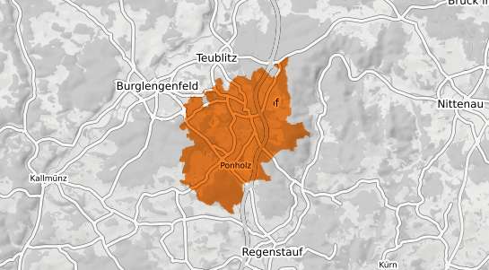 Mietspiegelkarte Maxh&uuml;tte-Haidhof